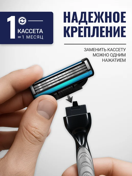 Станок для бритья Бритвенный станок с лезвиями +4 кассеты совместим с Mach3, вариант, фото 5