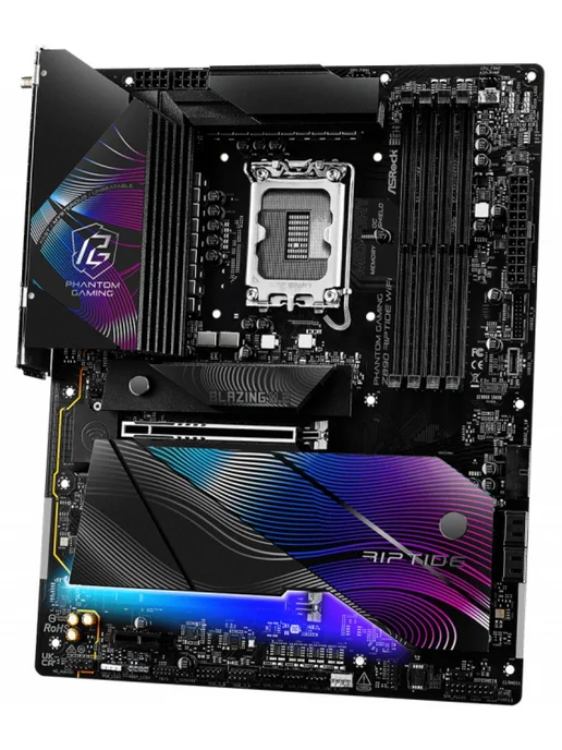 ASRock Материнская плата Z890 RIPTIDE WIFI (LGA1851, ATX), черный, фото 3