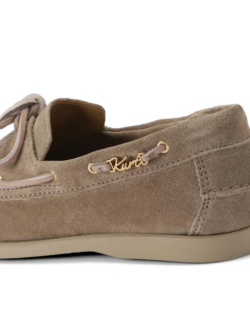 Kurt Geiger London Топсайдеры замшевые коричневые, коричневый, фото 2