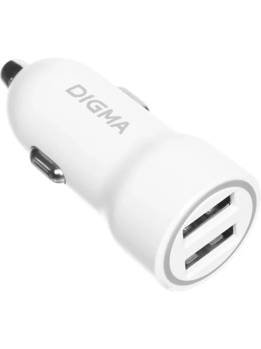 Digma Автомобильное зарядное устройство DGC1С 12W 2,4A, 12 Вт, фото 2