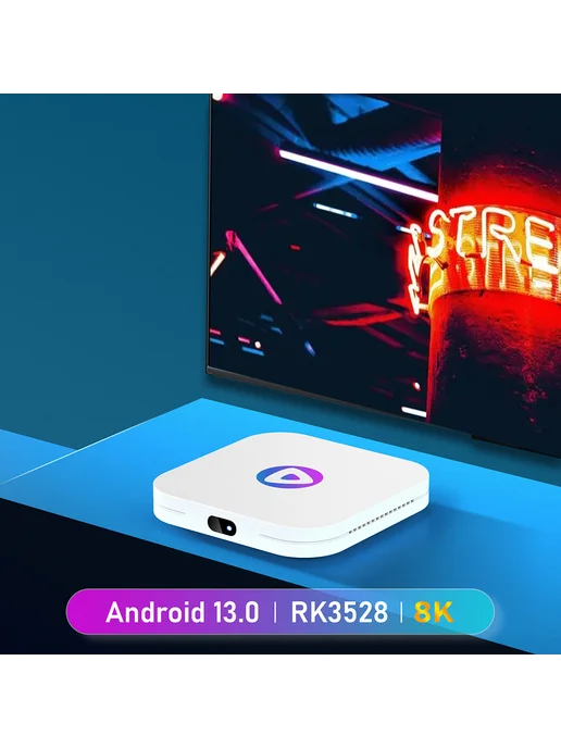 Media Player ТВ Quad Core BT 4.0 4GB+64GB + для бренда, 4 ГБ, 64 ГБ, фото 2