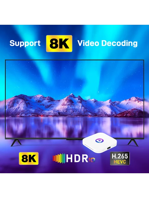 Media Player ТВ Quad Core BT 4.0 4GB+64GB + для бренда, 4 ГБ, 64 ГБ, фото 3