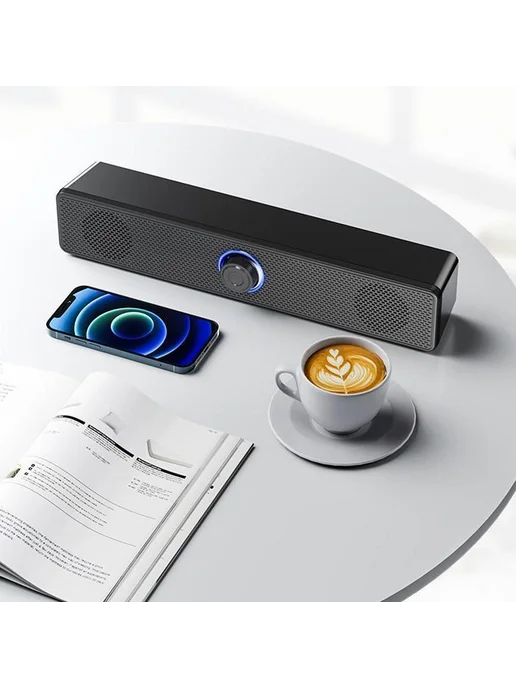 Колонка компьютерная проводная Bluetooth, сабвуфер, для дома, вариант, фото 8