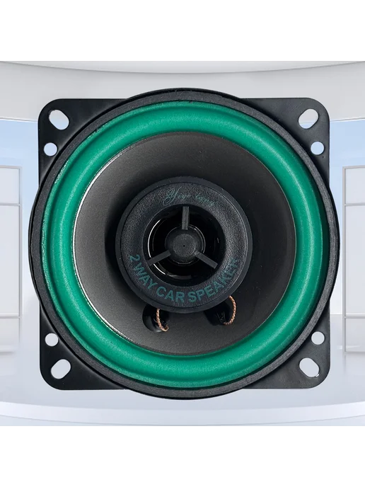 Автоакустика 4 дюйма для музыки 12V влагозащита, вариант, фото 2