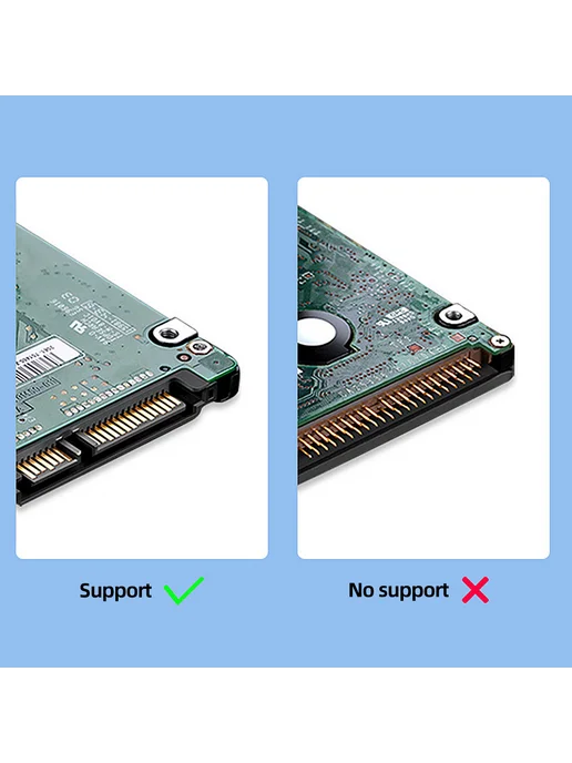 Тип-C SATA корпус 2.5" для Windows Linux Os, вариант, фото 5