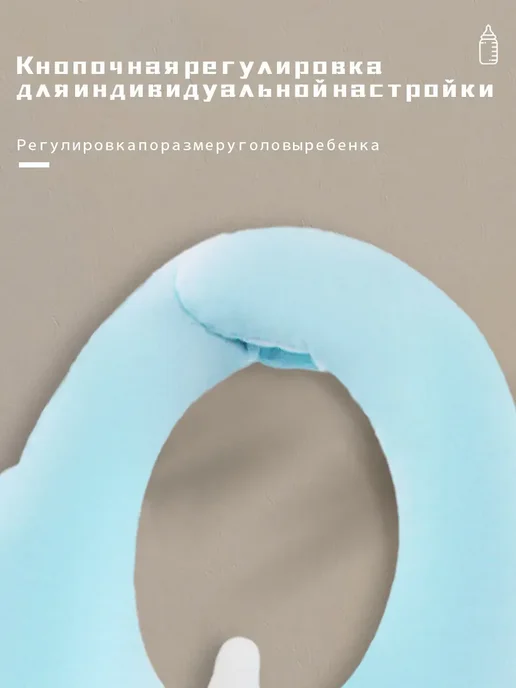 Подушка держатель для кормления новорожденного, синий, фото 6
