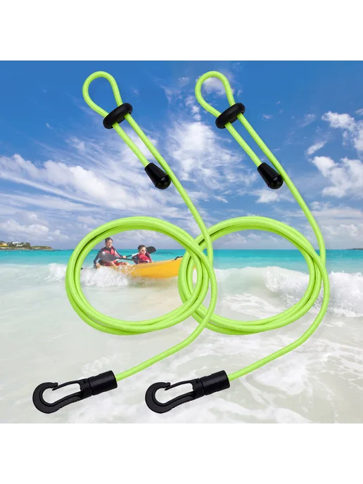 2шт ремень для весла kayak (Green), регулируемый, мобильный, 2 шт, фото 4