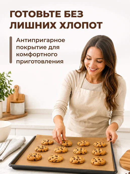 Коврик для выпечки, бежевый, фото 2