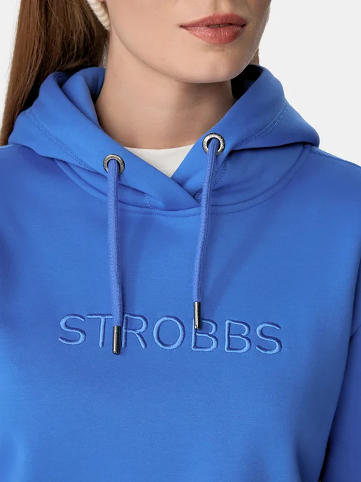 Strobbs Толстовка женская, голубой, фото 6