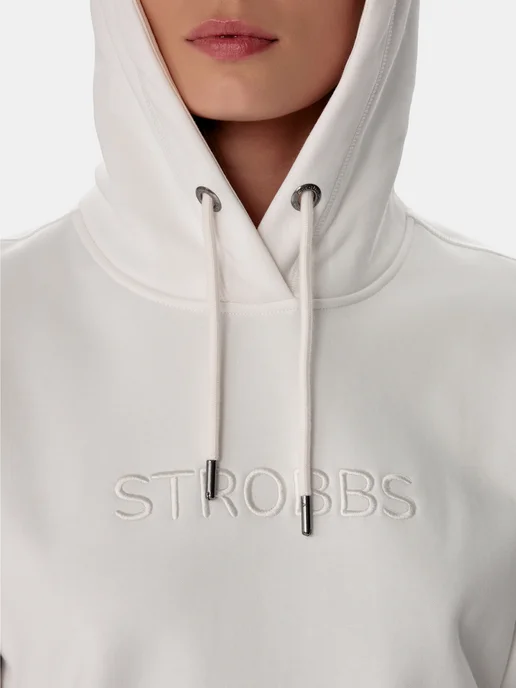 Strobbs Толстовка женская, белый, фото 6
