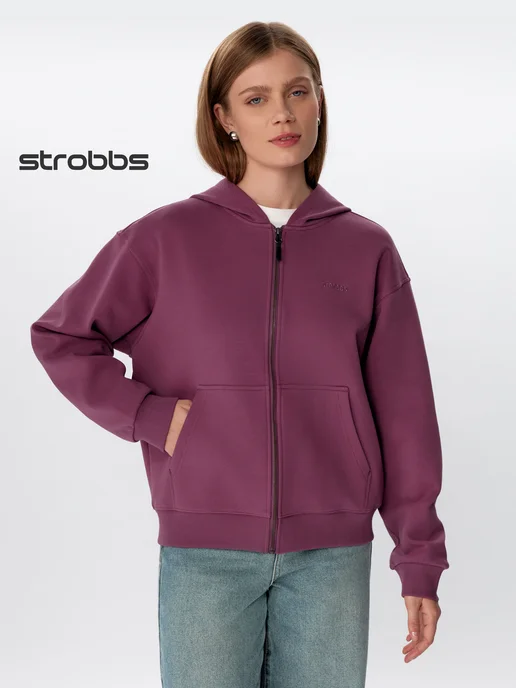 Strobbs Толстовка женская, фиолетовый