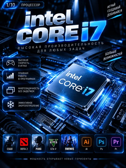 16.1”Intel Core i7 Ноутбук, 32 ГБ, SSD 2ТБ для работы и игр, 32 ГБ, 2 ТБ, фото 2