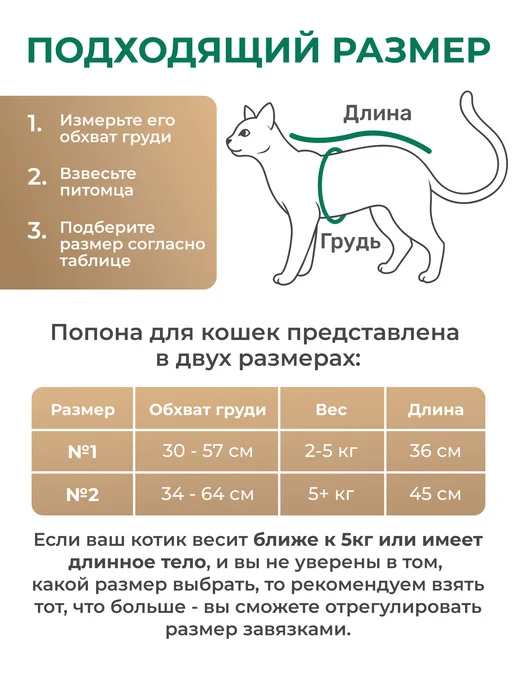 Pet-it Попона для кошки послеоперационная №2 от 5 кг, 5 кг, фото 4