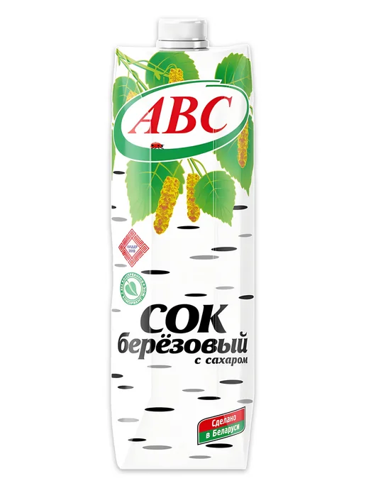 АВС Белорусские продукты Белорусский Сок Березовый АВС 100% 1л 2шт, 1 л, 2 шт, фото 7