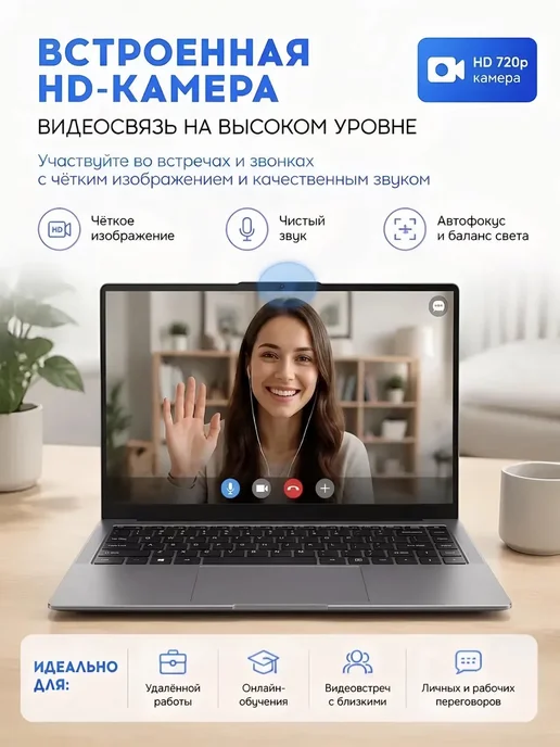 Ноутбук для работы и учебы 15.6" 16 1024ГБ Intel i5, 1024 ГБ, фото 4