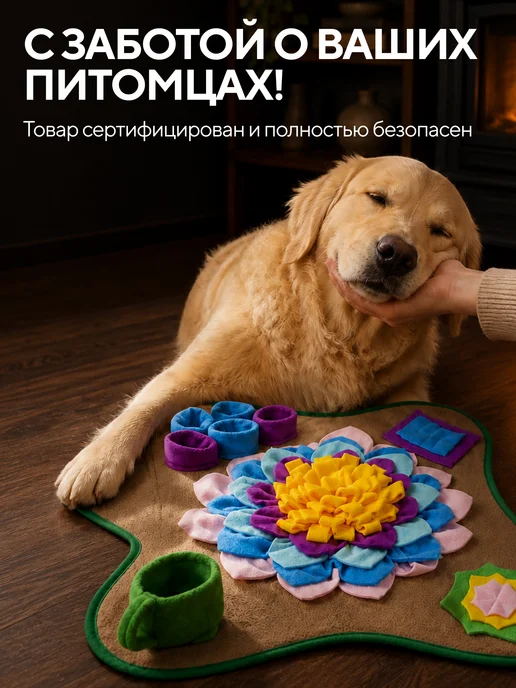 Conflate Игрушка для собак нюхательный коврик, вариант, фото 6