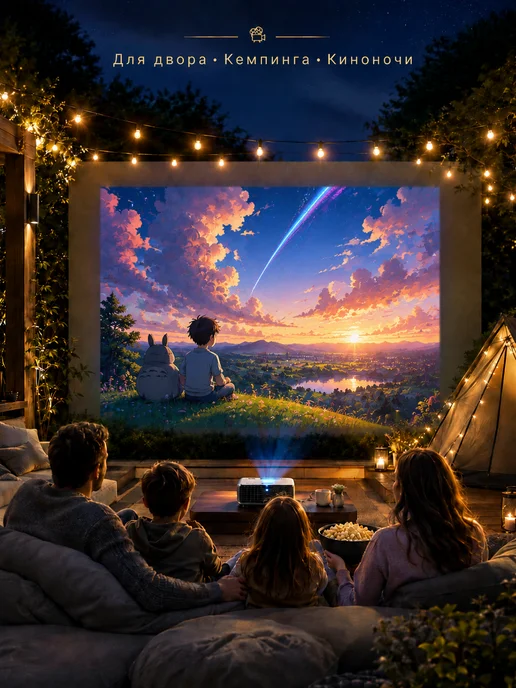 aolon Экран для проектора 80" антибликовый 16 9 Full HD 4K, вариант, фото 8