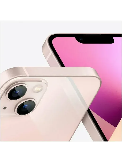 Смартфон Apple Iphone13 128 ГБ, розовый, фото 4