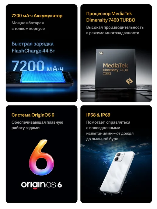Смартфон vivo Z11X 12/256 ГБ, серебристый, фото 2