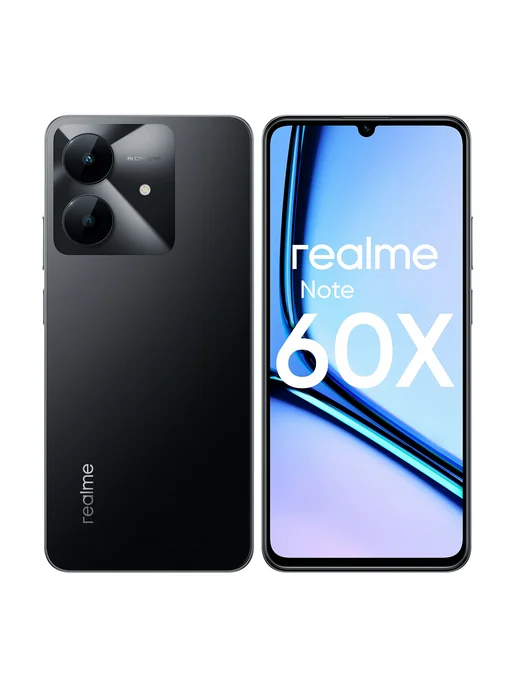 Смартфон realme Note 60X 4/128 ГБ, черный, фото 3