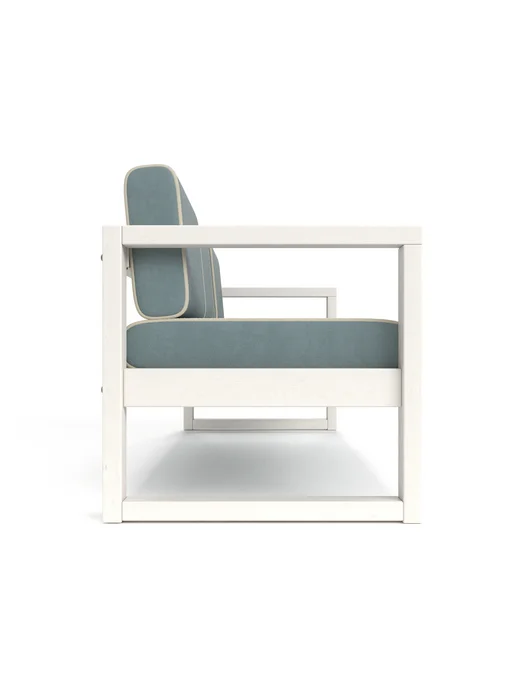 Soft Element Диван кушетка садовая Август 3х местная Grey Blue, синий, фото 5