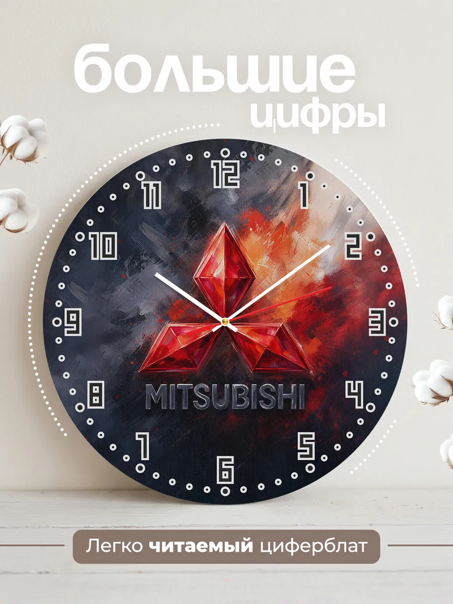 Часы настенные "Mitsubishi" — фото 4