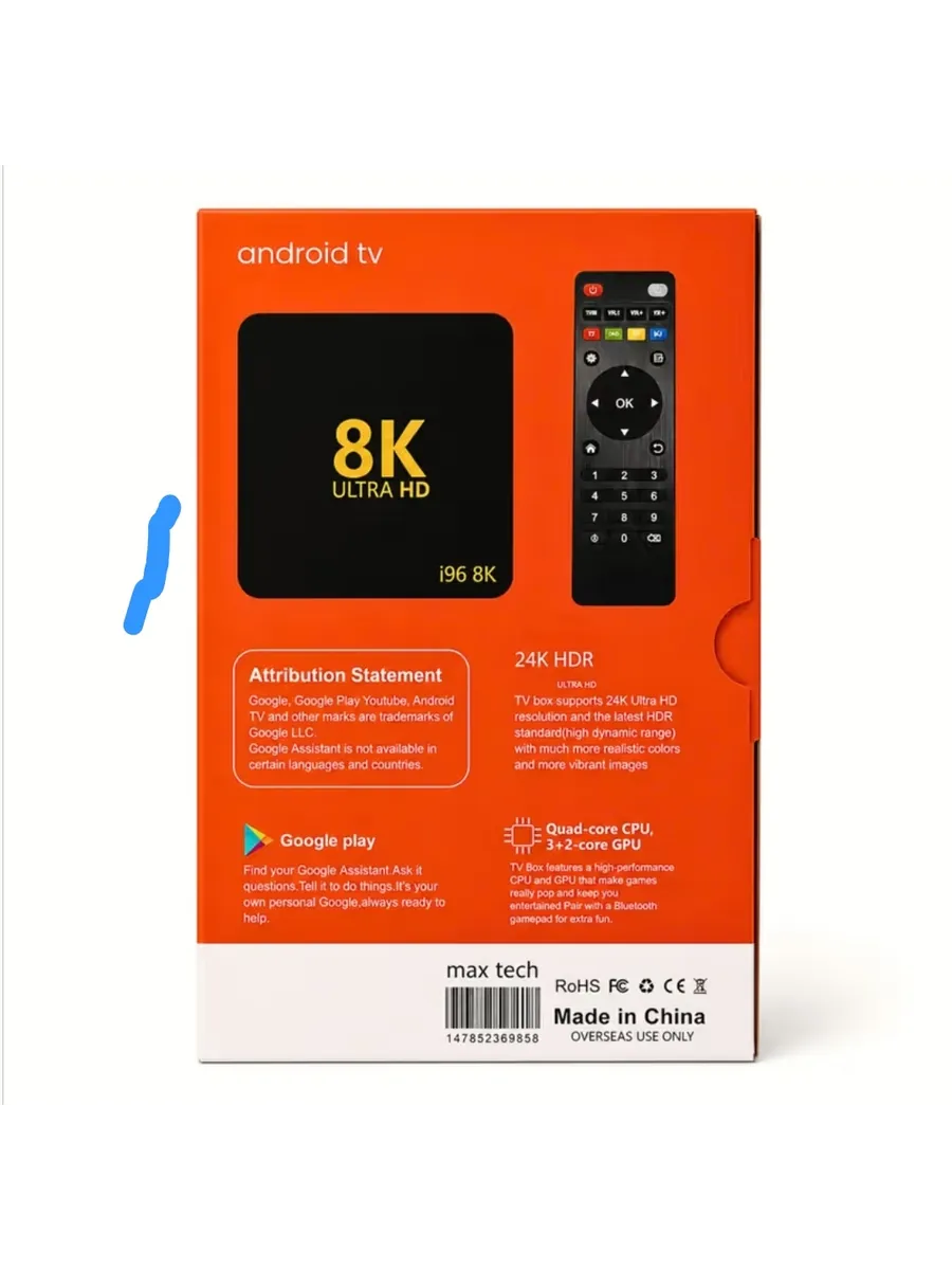 Смарт ТВ-приставка Android TV — фото 5