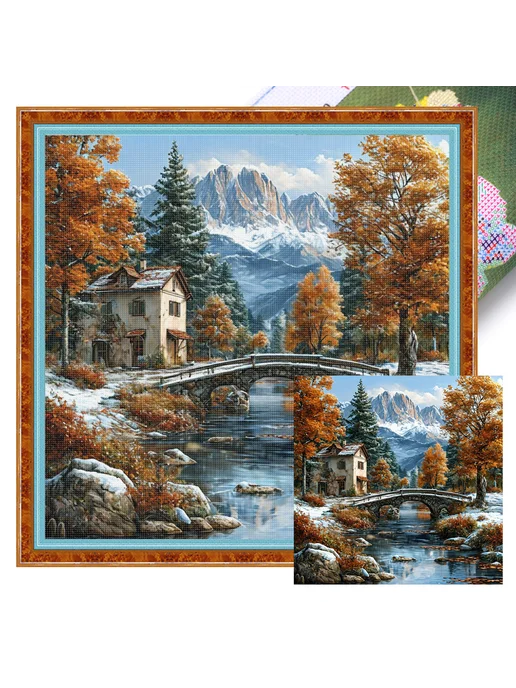 Наборы для вышивки крестом 11CT для дома, 50х50см, 50x50 см