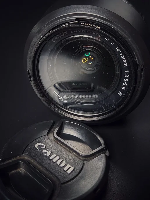 CANON Объектив, черный, фото 2