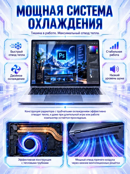 Ноутбук 16.2" Core U9-185H OLED 32 2048ГБ 120Гц Windows 11, 2048 ГБ, фото 8