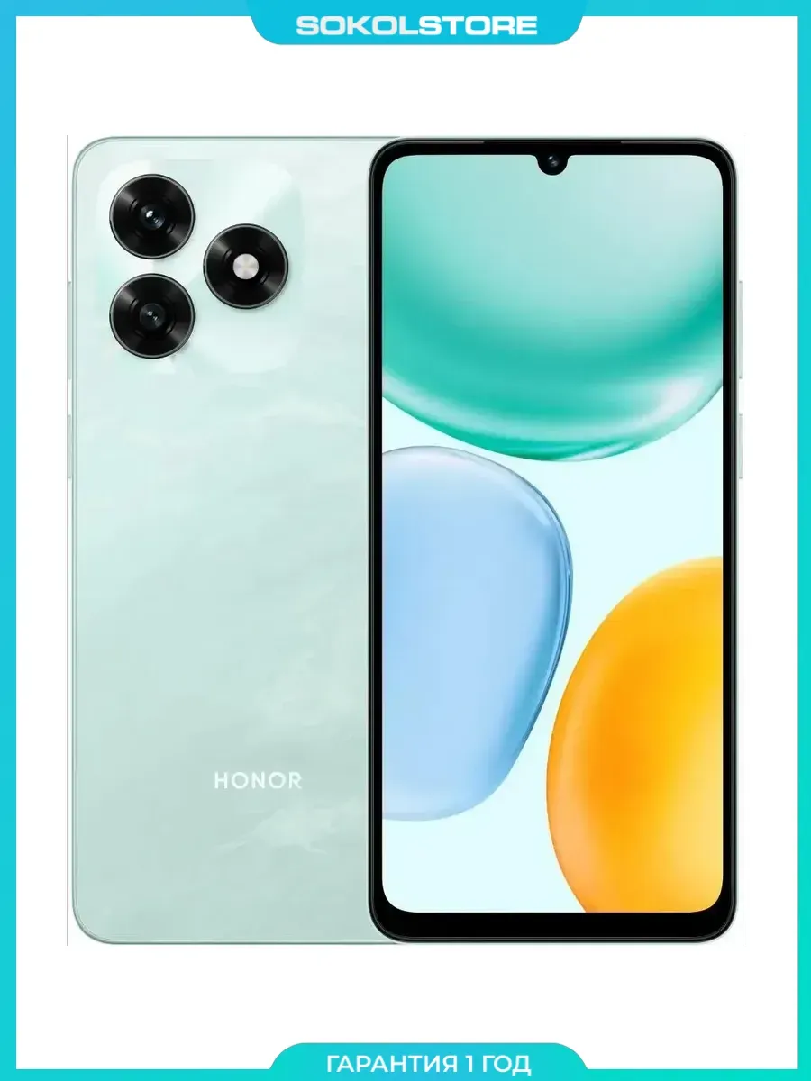 Смартфон X5c 4 64Gb, голубой HONOR 1286651330 купить в интернет‑магазине Wildberries