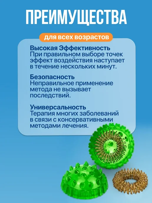 Су джок, синий, фото 7