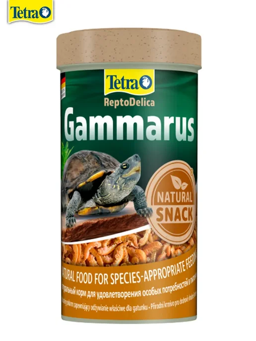 Корм для черепах ReptoDelica Gammarus 250мл, 250 мл, фото 3
