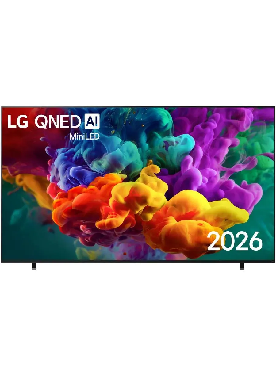 LG Телевизор QLED 100QNED85B6, Mini LED, 4K