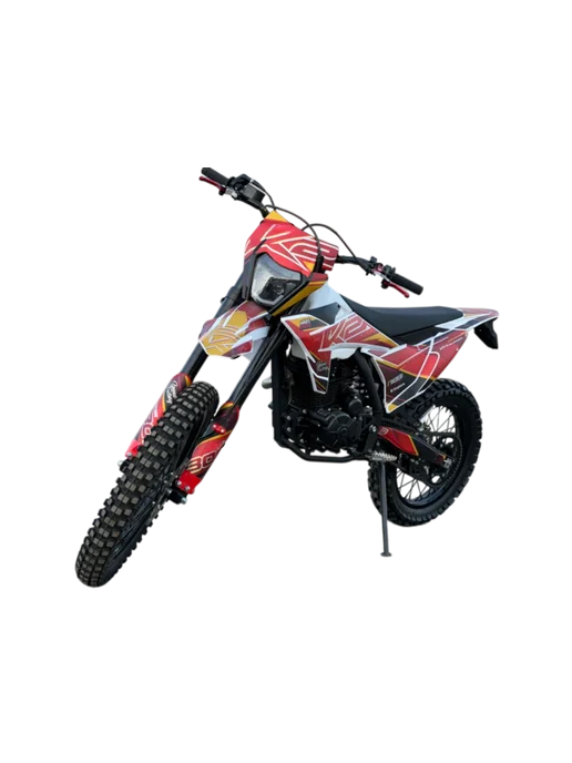 EX-MOTO Кроссовый эндуро PR400 RED, красный, фото 3