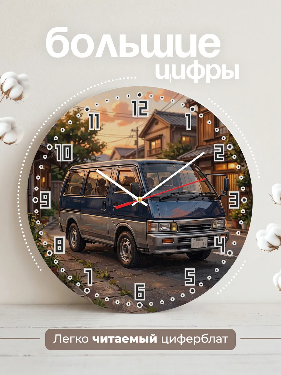 Часы настенные "Isuzu Fargo" — фото 4