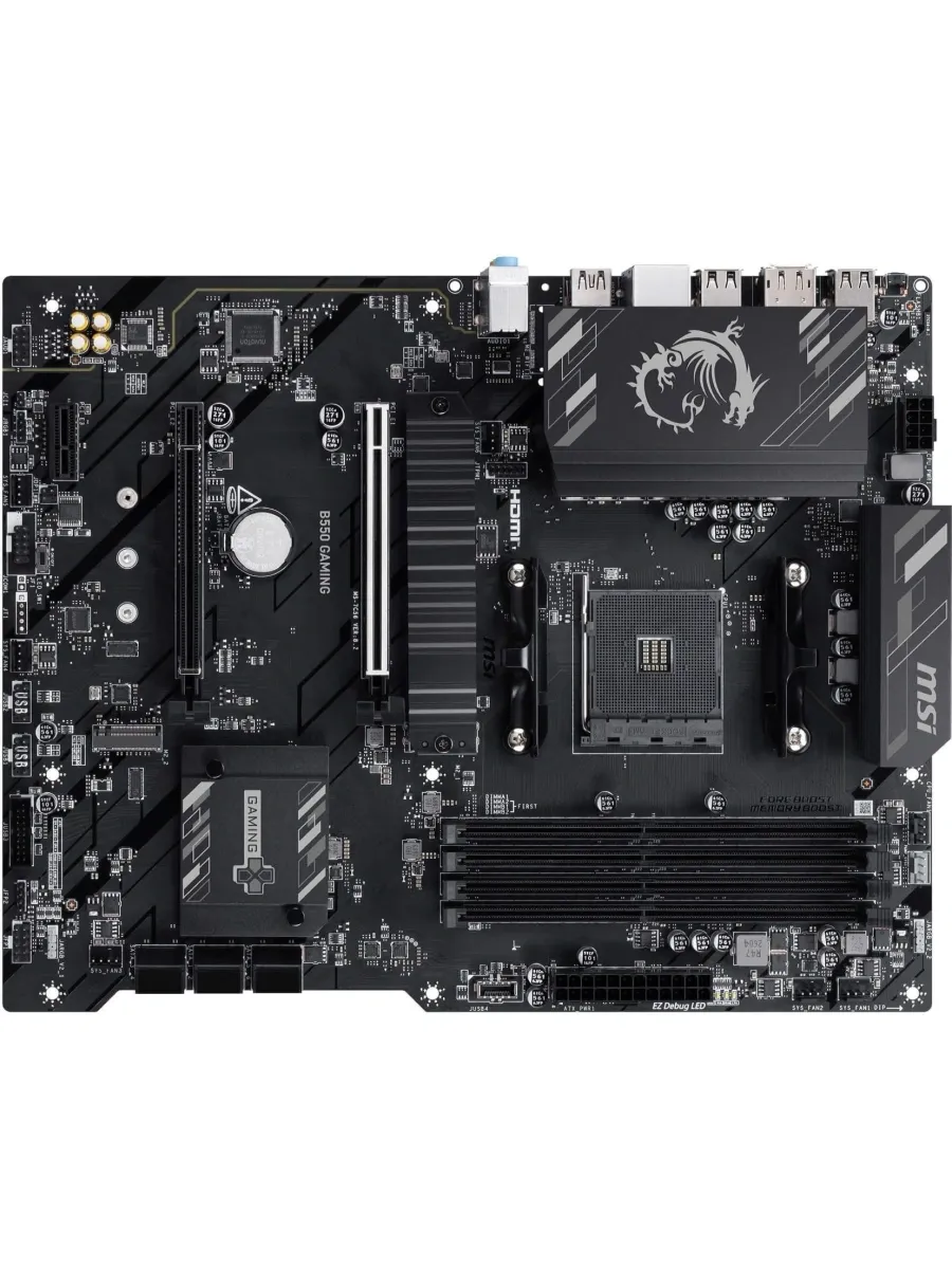MSI Материнская плата B550 GAMING Soc-AM4 AMD B550 4xDDR4 ATX AC