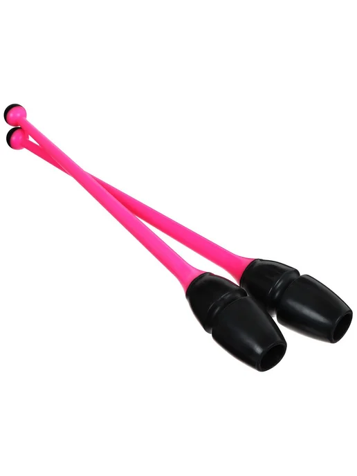 RGB (Russian Gymnastics Brand) Булавы для художественной гимнастики вставляющиеся 41 см, розовый, фото 7