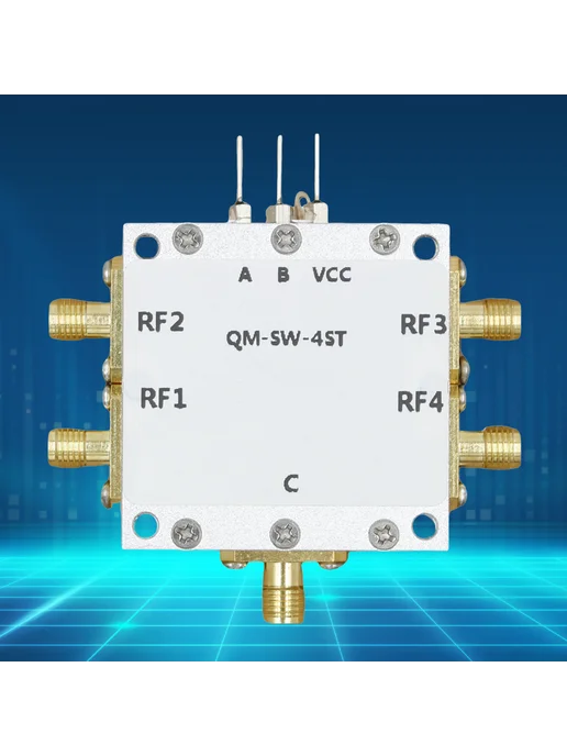 SP4T коммутатор 0,1-6ГГц 1 4 RF для всех микроволн, вариант