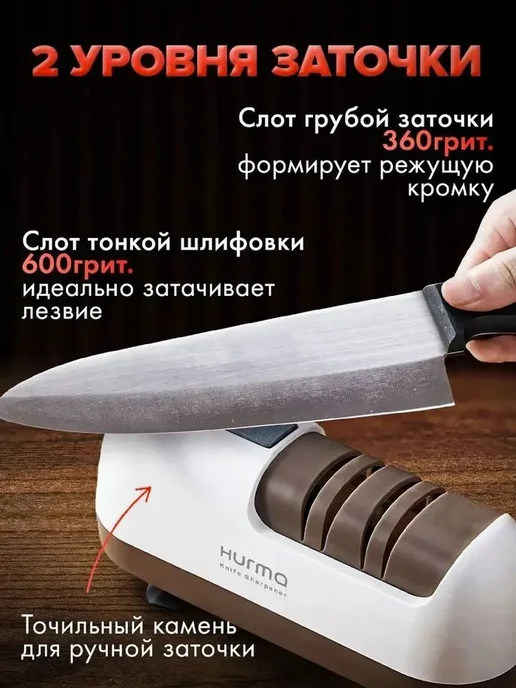 Точилка для ножей электрическая, вариант, фото 3