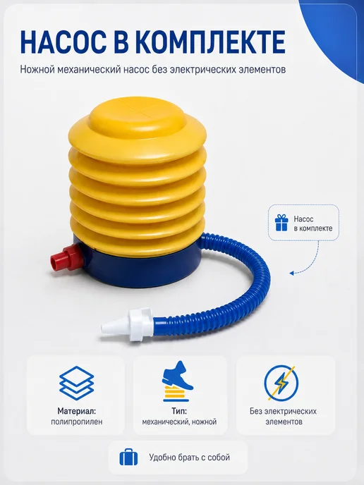 Фитбол 75см с насосом мяч для пилатеса, розовый, фото 3