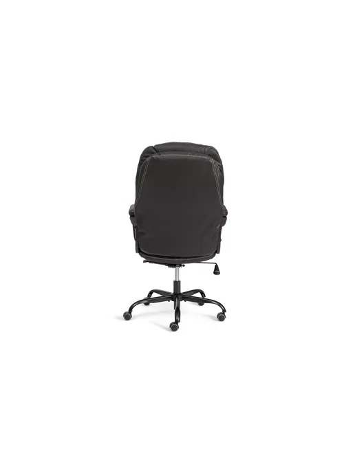 НОНТОН Кресло COMFORT Lux (22) metalBL кожзам, черный, 36-6, черный, фото 4