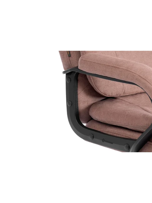 НОНТОН Кресло COMFORT Lux (22) metalBL ткань светло-коричн. KUB 03, коричневый, фото 6