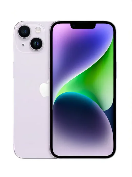Смартфон Apple Iphone14 128 ГБ, фиолетовый, фото 2