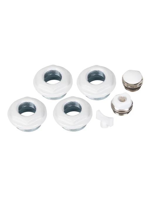 Комплект монтажный Royal Thermo 1 х 1 2" белый, 1x1, фото 3