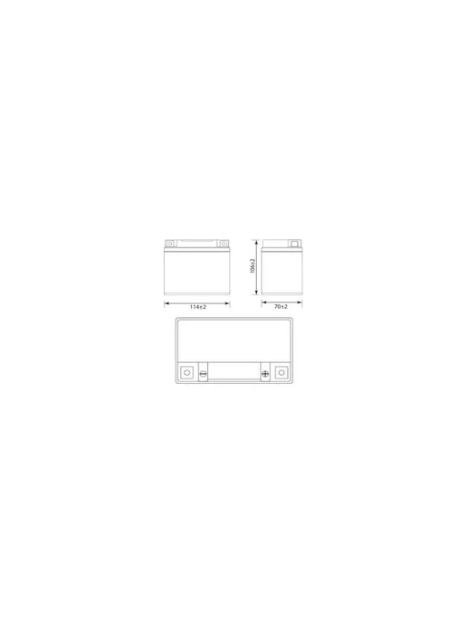 Аккумуляторная батарея Delta CT 1205, Аккумуляторная батарея CT 1205, фото 2