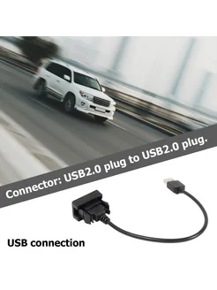 Переходник USB для Vios, авто панель, разъем для машины