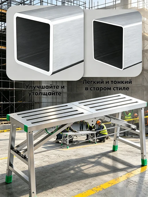 Козлы строительные стол малярный, серый, фото 3