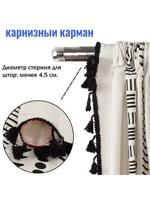 Штора 220 см х 150 см, Голубая картина маслом 220x150, 220x150, фото 2