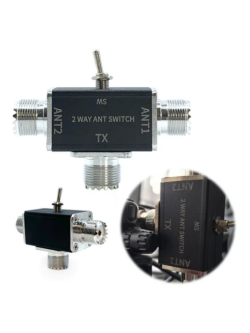 2-х позиционный коммутатор CB HAM, 100W, 0-50МГц, защита (SO, 100 Вт, фото 2
